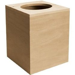 Wooden Tissue Box