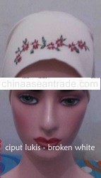 Painting Head Band Inner Hijab