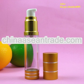 lotion packaging with pump cap