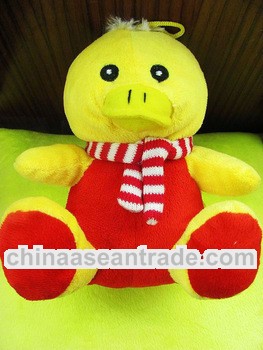 lovely cheap plush animal duck for crane machine