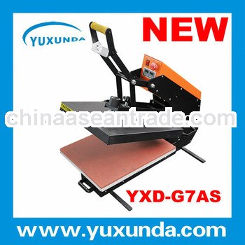 low cost YXD-G7AS automatic open & slide-out rails digital high pressure plain machine 38*38cm