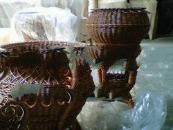 rattan small table