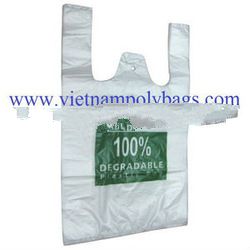 Vest carrier poly plastic bag made in 