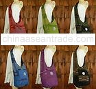 16 inch Thai Cotton Sling Crossbody Bag