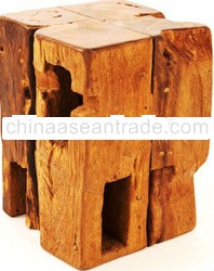 teak root furniture ball & block 0035