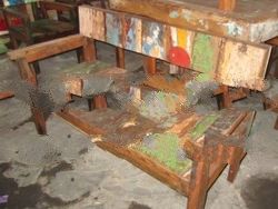 BOAT WOOD FURNITURE BENCH BW21