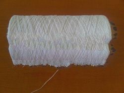 Bleached Yarn (Blended Poly-Cotton Yarn)