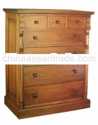 Chest 7 Drawers w Pillar