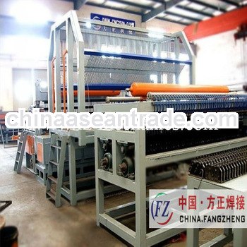 making complete wire mesh line