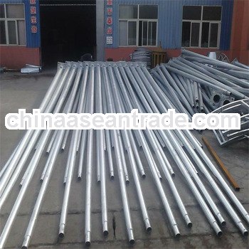 manufacture 10m solar street light pole SGS audited China supplier