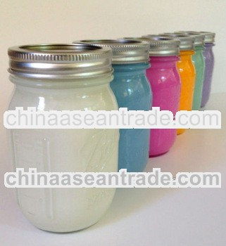 mason glass candle jars wholesale, unique candle jars