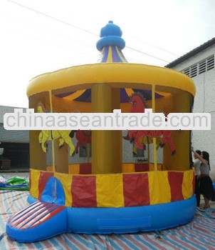 merry go round circus Inflatable Bouncer/boucne hosue/bouncy castle