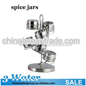 metal lid spice jar