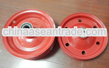 metal rim for pneumatic wheel 3.50-8 with ball bearing