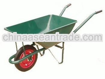 metal wheelbarrow frame green tray WB2200