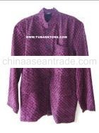 Kemeja Tenun Violet Batik T-shirt