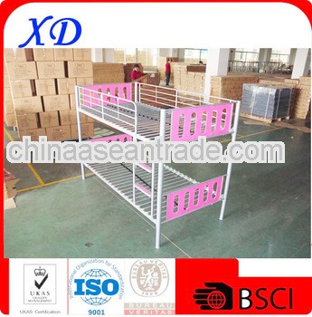 military pink metal bunk bed 2013