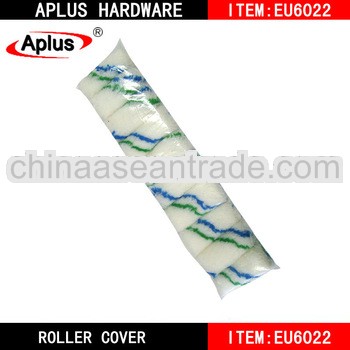 mini acylic 9mm nap stripe roller sleeve made in china