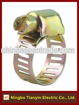 mini type worm drive pipe clip