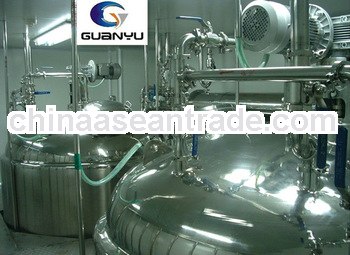 mixer for making detergents/vacuum mixing tank, shampoo mixing tank, liquid mixing vessel