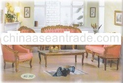 Teak Sofa Set Top Shell New Ganesha Indoor Furniture.