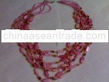 Layered Pink Necklace