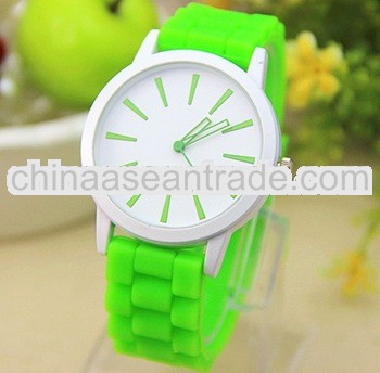 mk watch silica gel watch women geneva silicone watches wholesale