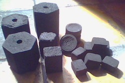 hardwood charcoal briquette