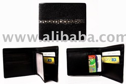 Leather wallet man