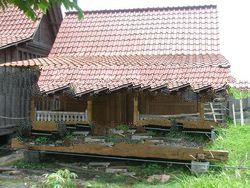 Javanese Gladak wooden house