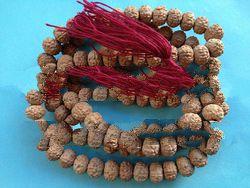 7 MUKHI JAPA MEDITAION BHUDDHIST MALA 8 mm beads for Praying