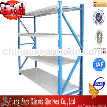 multi level medium duty warehouse shelves for storing foods/groceries