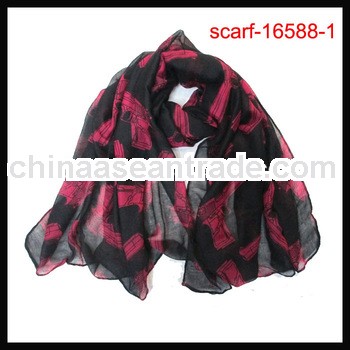 multifunctional printed viscose modern long scarf