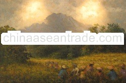 Padi Menguning painting