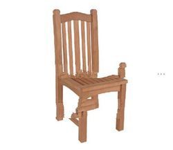 Teak Outdoor Furniture Bow Chair