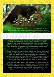 Greentropics Kafe Balos Mindanao Civet Coffee