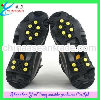 natural rubber snow shoes crampon for safety footware protection