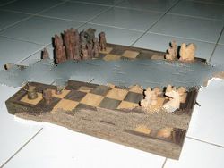 chess wood