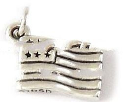 Sterling Silver "In God We Trust" Charm