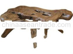 TEAK ROOT BENCH TRB014