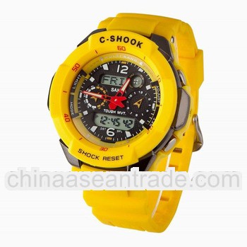 new China wholesale custom silicon led watch for boys and girls