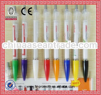 new PVC brand promotional pen logo pen ball pen