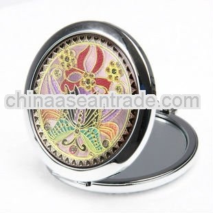 new arrival crystal cosmetic mirror for pocket compact (R-1374