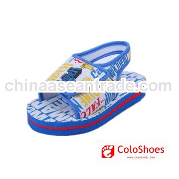 new design fashion child flat sandals