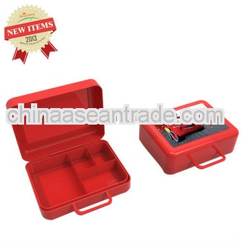 new design students portable plastic lunch box with dividers