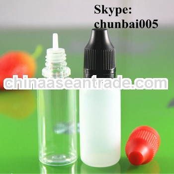 new design thinner dropper bottles 20ml with childproof and tamper evident cap