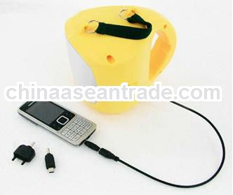 new handy led solar light outdoor with charger function