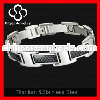 new stainless steel men's bangle bracelet