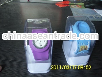 new style amazing fashion silicone slap watch lower price