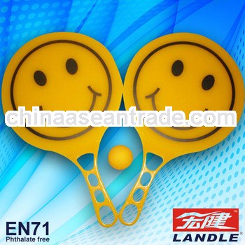 newest professional custom ps plastic light beach racket toy